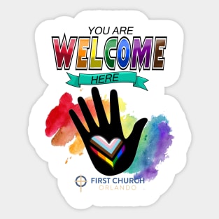 welcome Sticker